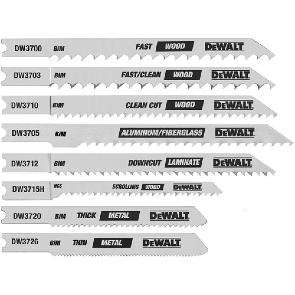 8 Pc. U-Shank Jig Saw Blade Set<span class=' ItemWarning' style='display:block;'>Item is usually in stock, but we&#39;ll be in touch if there&#39;s a problem<br /></span>