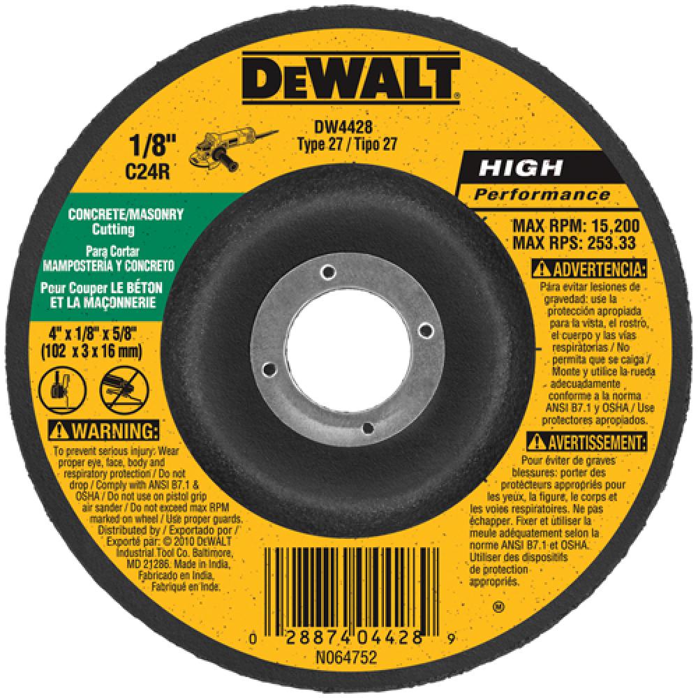 4&#34; x 1/8&#34; x 5/8&#34; masonry cutting<span class=' ItemWarning' style='display:block;'>Item is usually in stock, but we&#39;ll be in touch if there&#39;s a problem<br /></span>