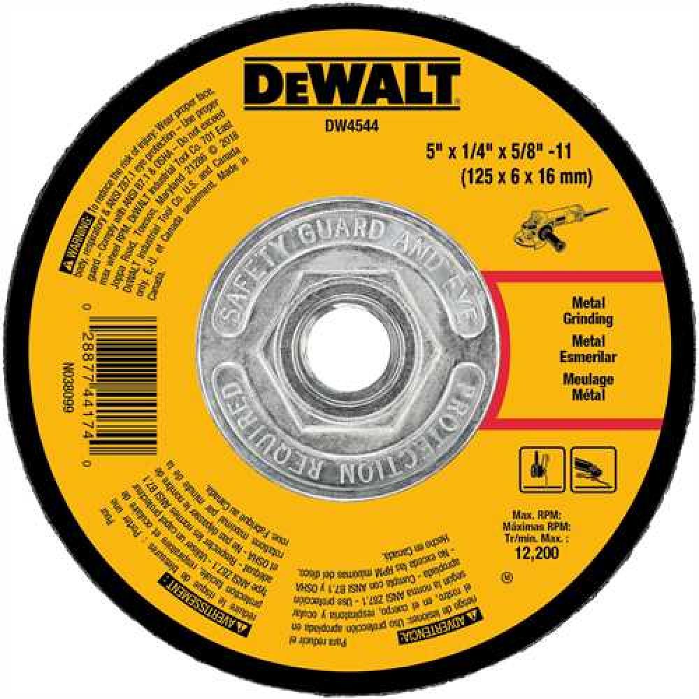 5&#34; x 1/4&#34; x 5/8&#34;-11 Fast Cutting Abrasive<span class=' ItemWarning' style='display:block;'>Item is usually in stock, but we&#39;ll be in touch if there&#39;s a problem<br /></span>