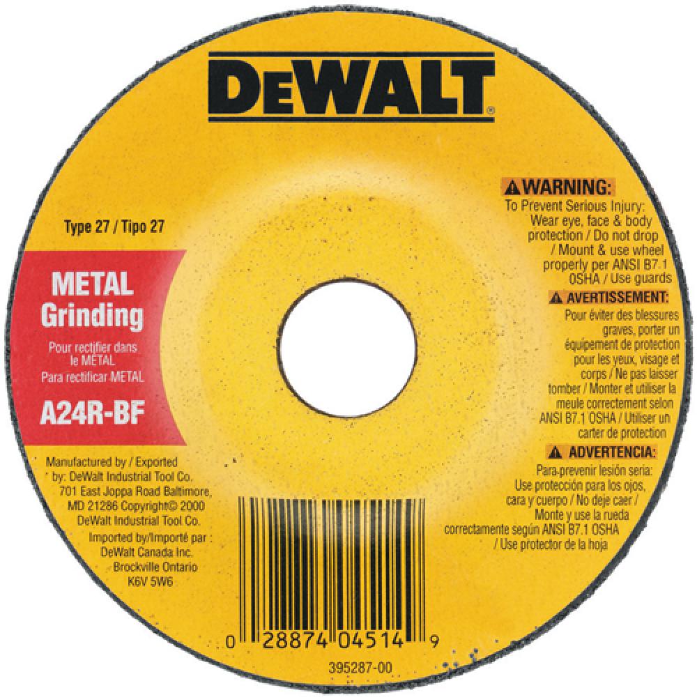 5&#34; x 1/4&#34; x 7/8&#34; High Performance Metal Grinding Wheel<span class=' ItemWarning' style='display:block;'>Item is usually in stock, but we&#39;ll be in touch if there&#39;s a problem<br /></span>