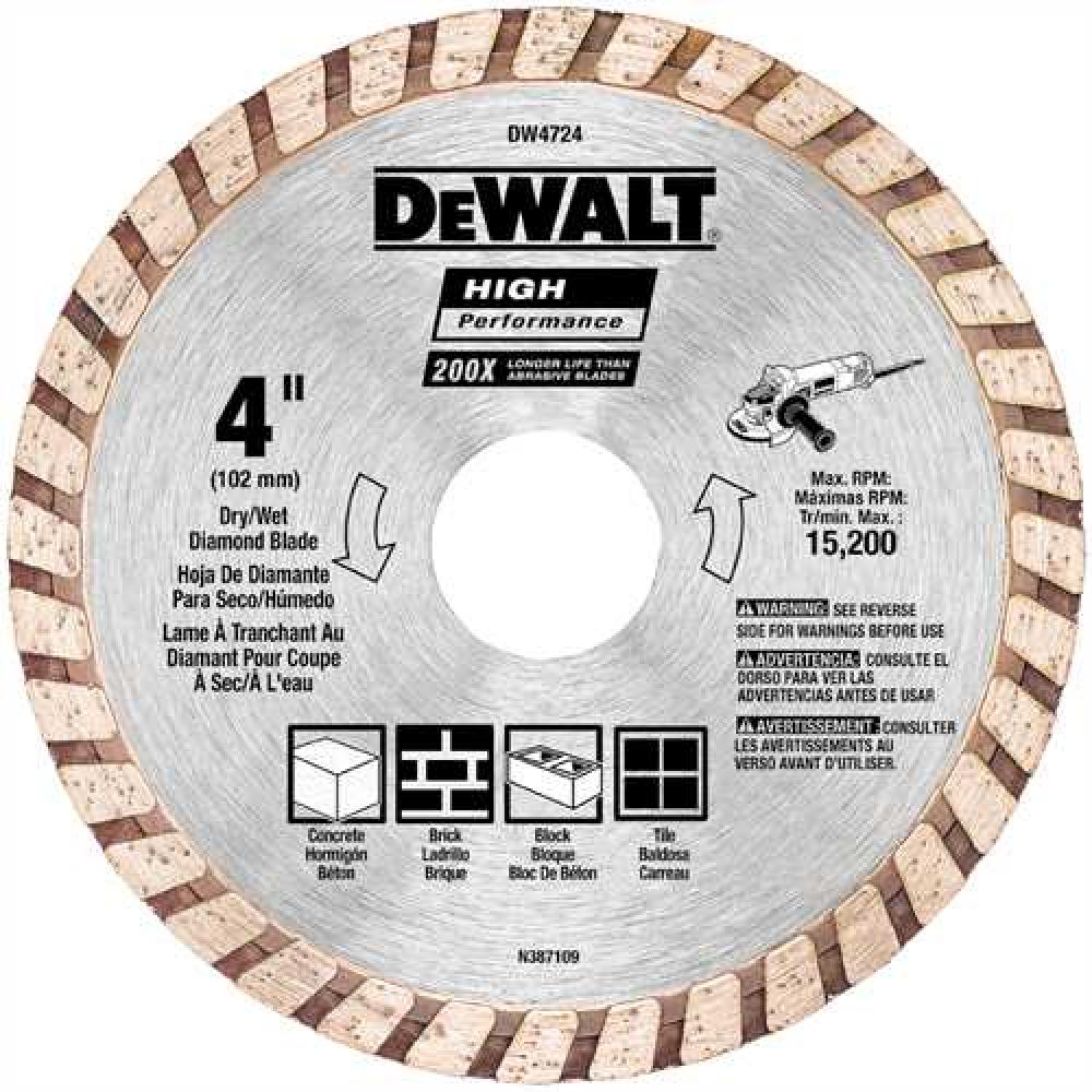 4&#34; High Performance Diamond Masonry Blade<span class=' ItemWarning' style='display:block;'>Item is usually in stock, but we&#39;ll be in touch if there&#39;s a problem<br /></span>