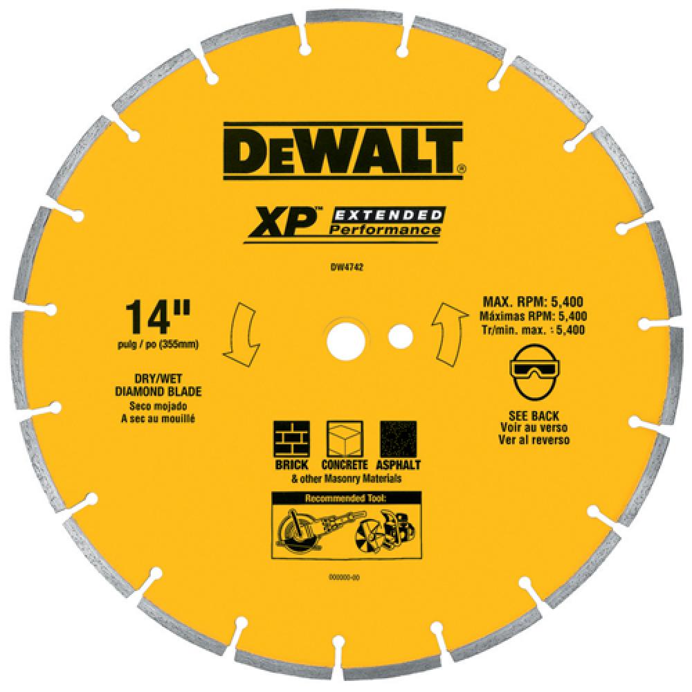 14&#34; XP general purpose segmented diamond blade<span class=' ItemWarning' style='display:block;'>Item is usually in stock, but we&#39;ll be in touch if there&#39;s a problem<br /></span>