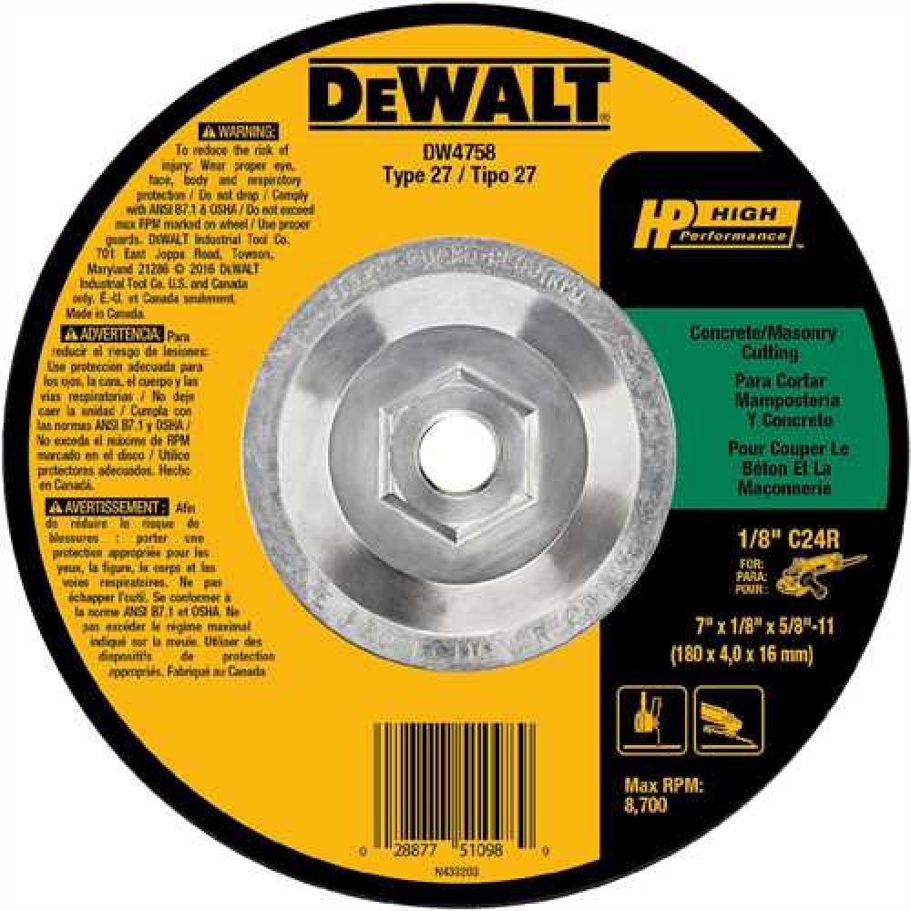 7&#34; x 1/8&#34; x 5/8&#34;-11 masonry cutting<span class=' ItemWarning' style='display:block;'>Item is usually in stock, but we&#39;ll be in touch if there&#39;s a problem<br /></span>
