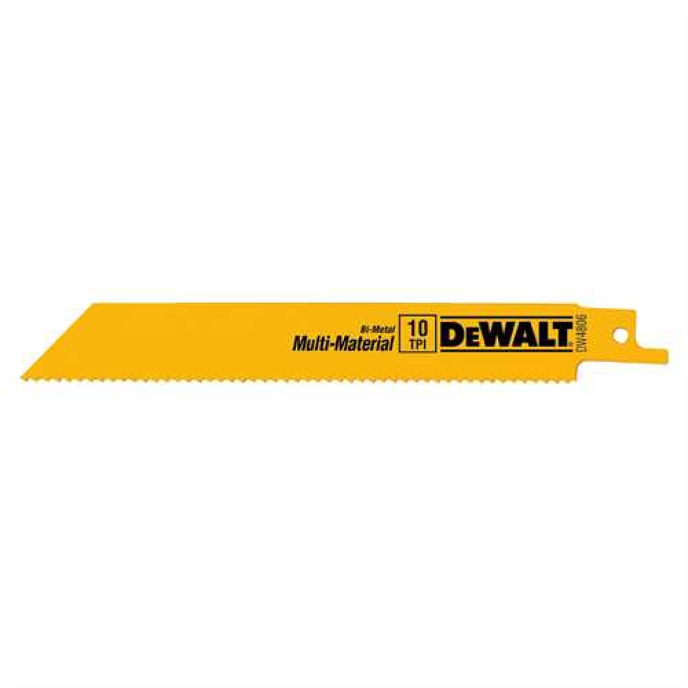 6&#34; 10 TPI Straight Back Bi-Metal Reciprocating Saw Blade, General Purpose (100 pack)<span class=' ItemWarning' style='display:block;'>Item is usually in stock, but we&#39;ll be in touch if there&#39;s a problem<br /></span>