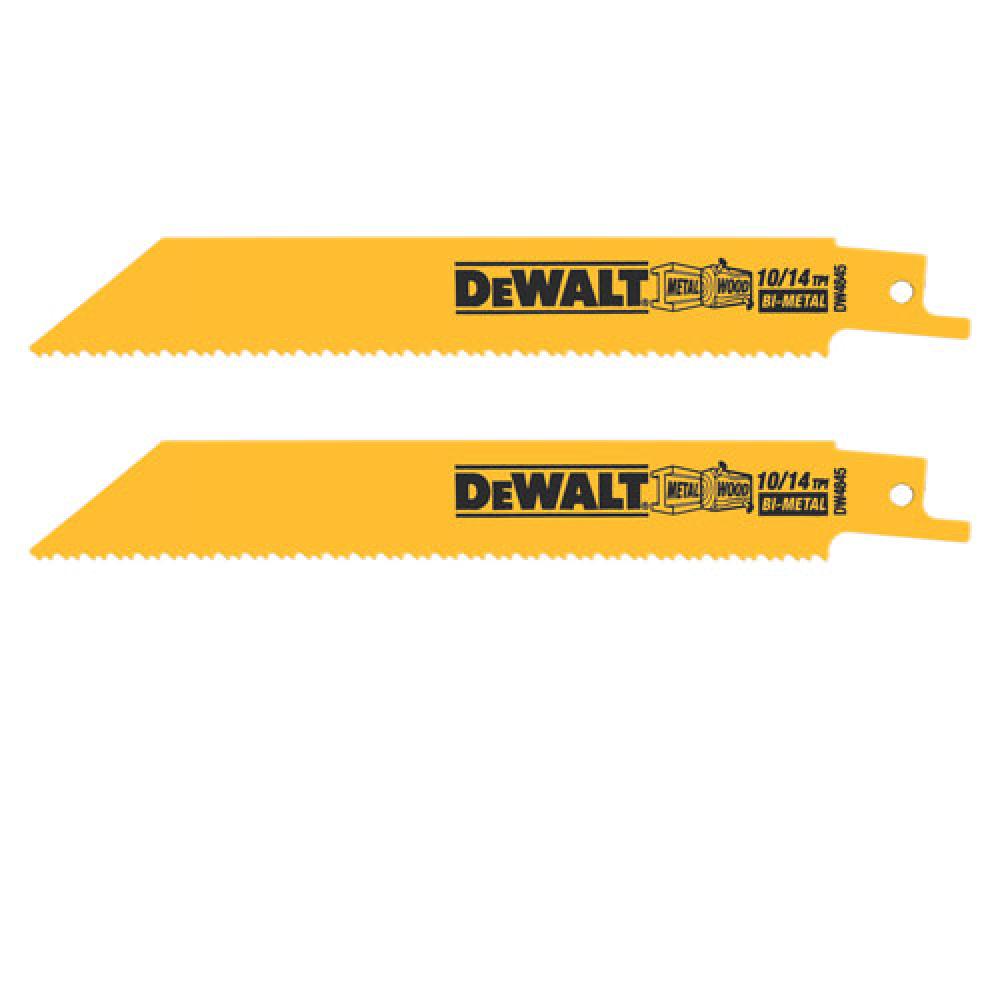 6&#34; 10/14 TPI Straight Back Bi-Metal Reciprocating Blade (2 pack)<span class=' ItemWarning' style='display:block;'>Item is usually in stock, but we&#39;ll be in touch if there&#39;s a problem<br /></span>