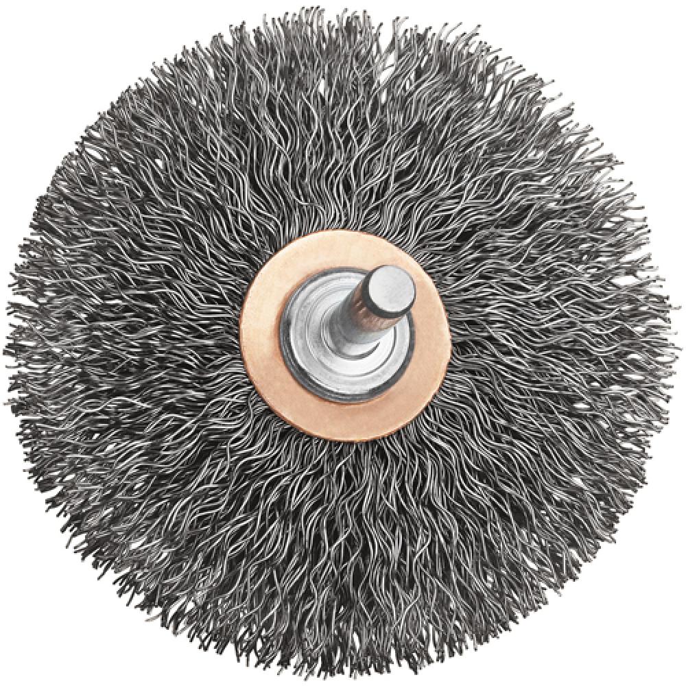 3&#34; x 1/4&#34; HP .014 Carbon Flared Wire Wheel<span class=' ItemWarning' style='display:block;'>Item is usually in stock, but we&#39;ll be in touch if there&#39;s a problem<br /></span>