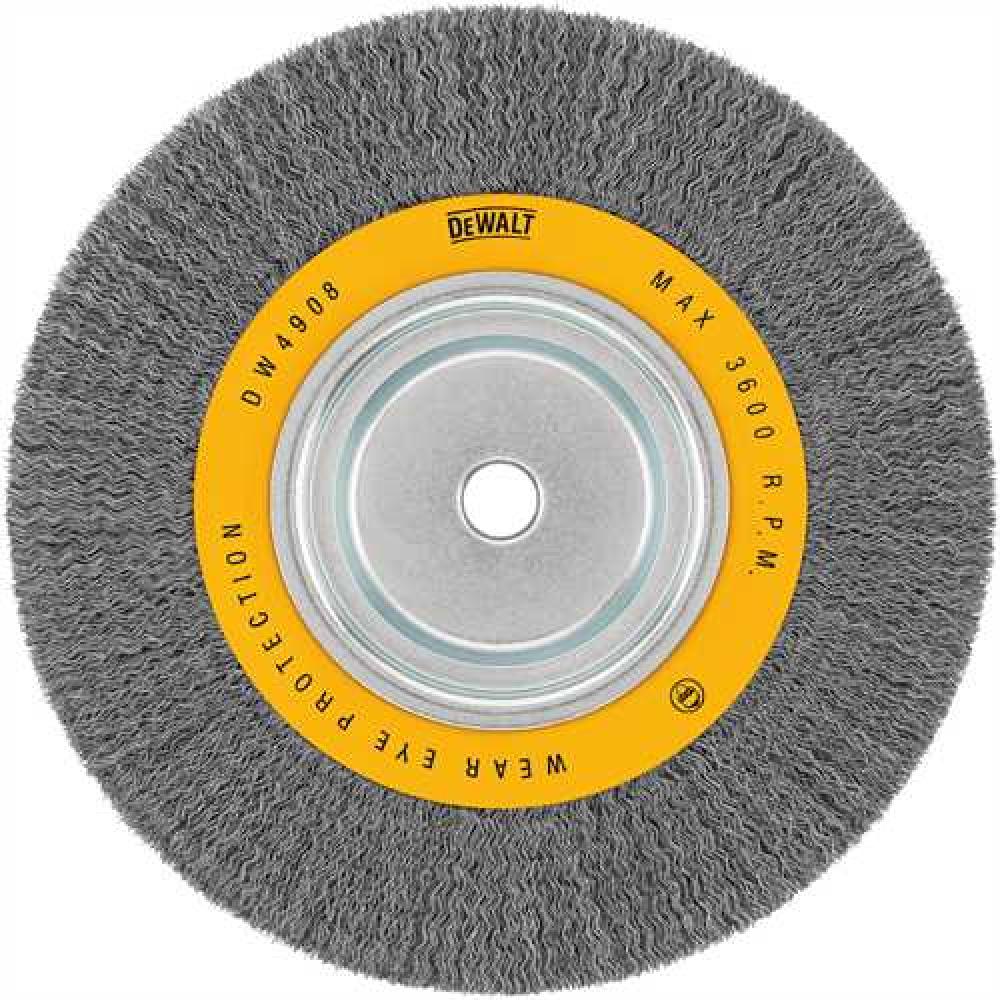 10&#34; crimped bench aire wheel, 3/4&#34; arbor wide face .014&#34; wire<span class=' ItemWarning' style='display:block;'>Item is usually in stock, but we&#39;ll be in touch if there&#39;s a problem<br /></span>