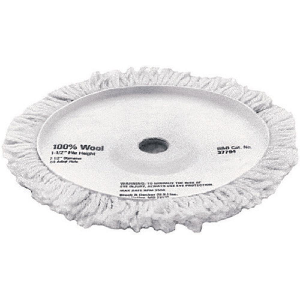 7-1/2&#34; Polishing Pad with 1-1/2&#39; Pile<span class=' ItemWarning' style='display:block;'>Item is usually in stock, but we&#39;ll be in touch if there&#39;s a problem<br /></span>