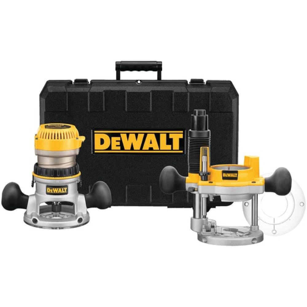 1-3/4 HP (maximum motor HP) Fixed Base / Plunge Router Combo Kit<span class=' ItemWarning' style='display:block;'>Item is usually in stock, but we&#39;ll be in touch if there&#39;s a problem<br /></span>