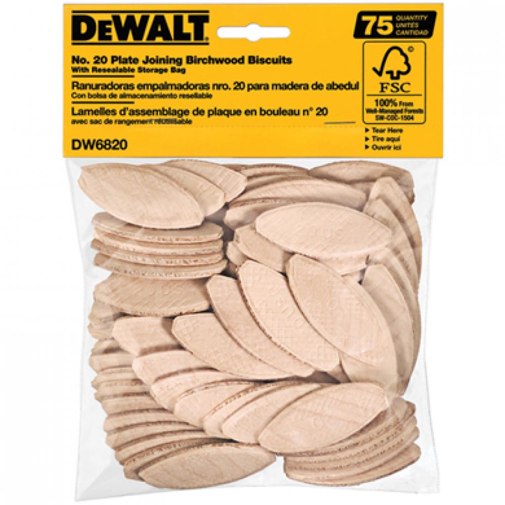 No. 20 Size Joining Biscuits (75 Count)<span class=' ItemWarning' style='display:block;'>Item is usually in stock, but we&#39;ll be in touch if there&#39;s a problem<br /></span>