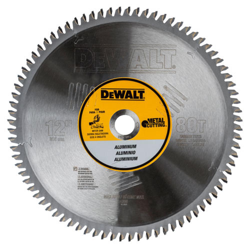 12&#34; 80T Aluminium Cutting Saw Blade 1&#34; Arbor<span class=' ItemWarning' style='display:block;'>Item is usually in stock, but we&#39;ll be in touch if there&#39;s a problem<br /></span>