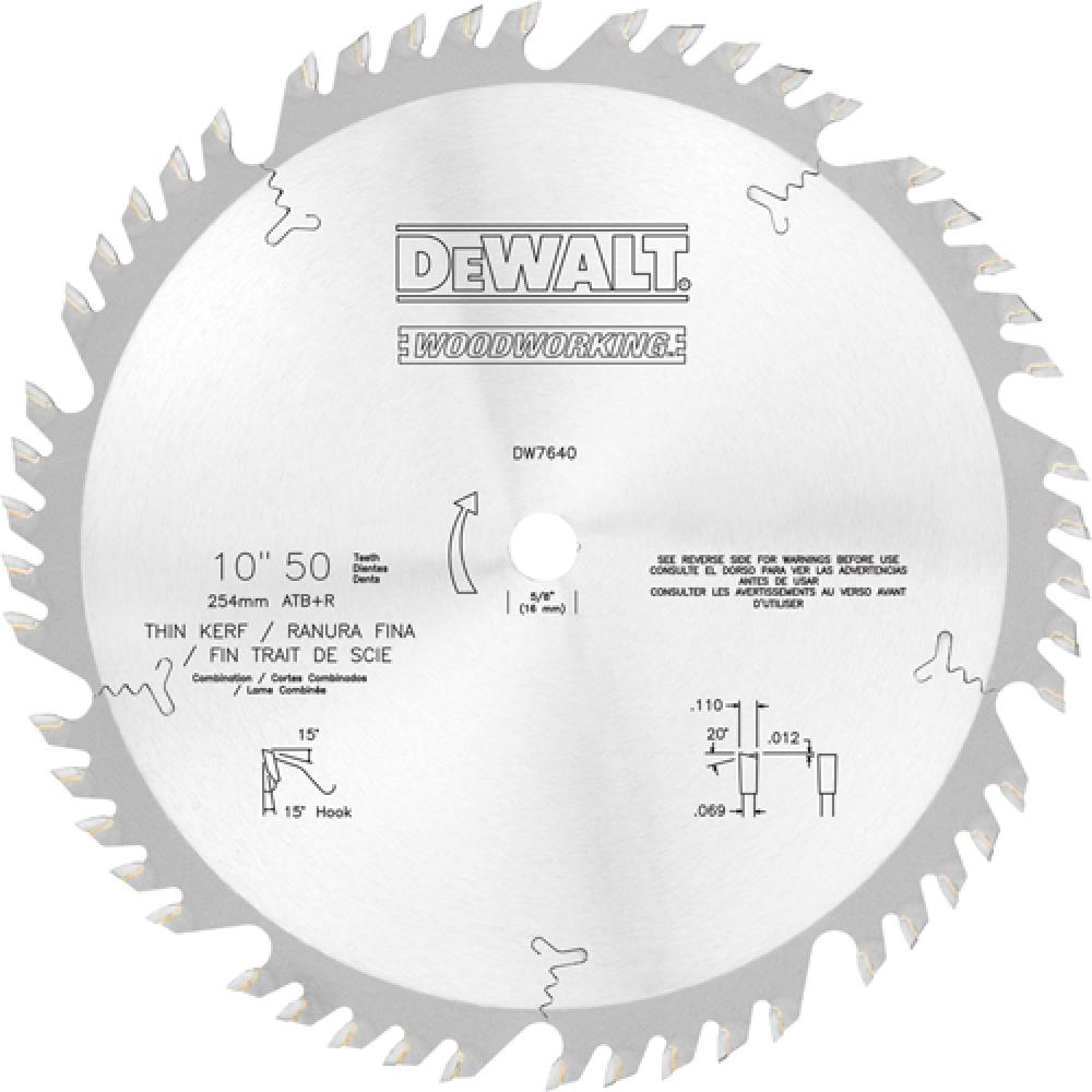10&#34; 50T Combination Woodworking Saw Blade<span class=' ItemWarning' style='display:block;'>Item is usually in stock, but we&#39;ll be in touch if there&#39;s a problem<br /></span>