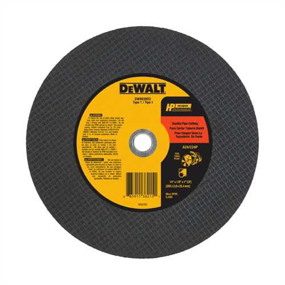 14&#34; X 1/8&#34; X 1&#34; (3F) Alumianum Oxide/Silicon Carbide A24/C24P High speed Cutting Wheel<span class=' ItemWarning' style='display:block;'>Item is usually in stock, but we&#39;ll be in touch if there&#39;s a problem<br /></span>