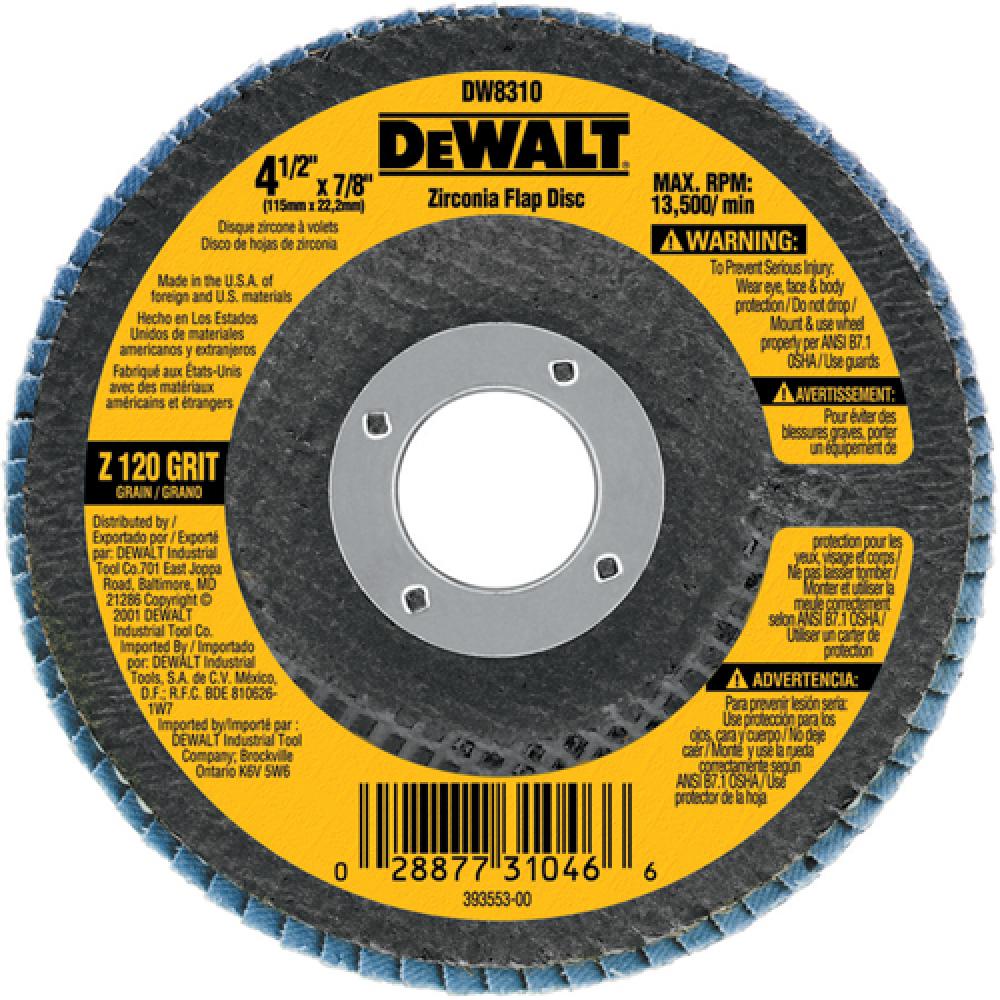 4-1/2&#34; x 7/8&#34; 120g type 29 HP flap disc<span class=' ItemWarning' style='display:block;'>Item is usually in stock, but we&#39;ll be in touch if there&#39;s a problem<br /></span>