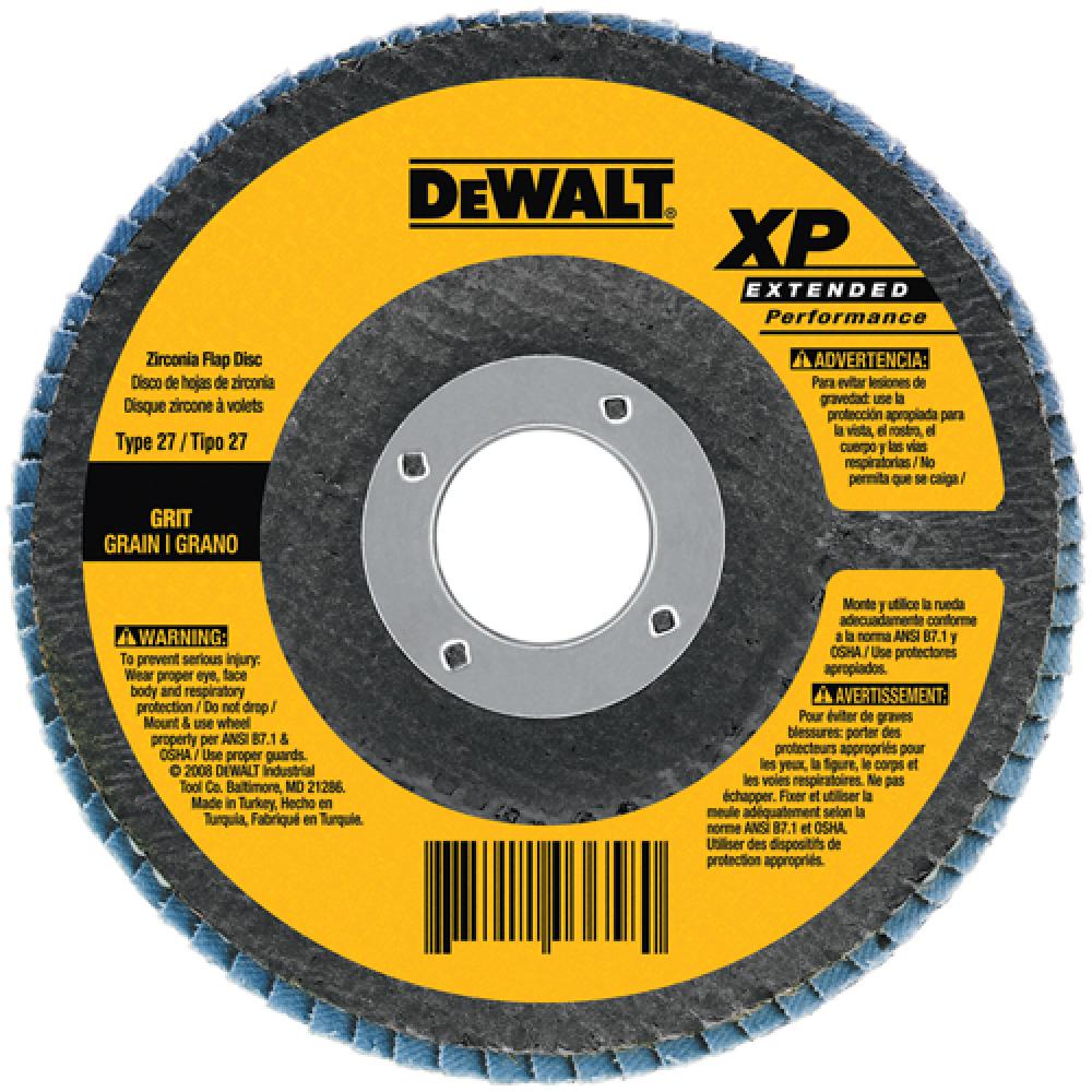 4-1/2&#34; x 5/8&#34;-11 120g type 27 HP flap disc<span class=' ItemWarning' style='display:block;'>Item is usually in stock, but we&#39;ll be in touch if there&#39;s a problem<br /></span>
