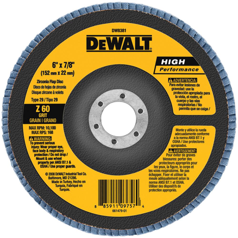6&#34; x 7/8&#34; 60g type 29 HP flap disc<span class=' ItemWarning' style='display:block;'>Item is usually in stock, but we&#39;ll be in touch if there&#39;s a problem<br /></span>
