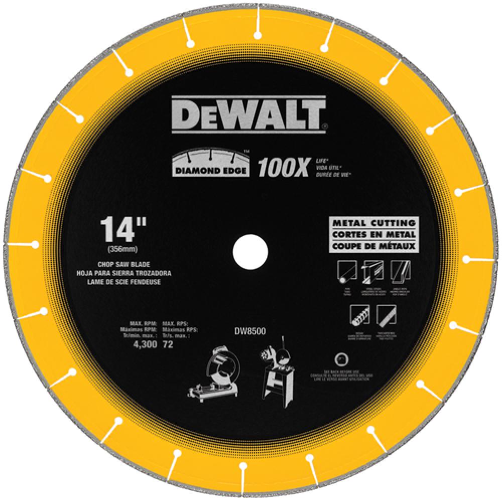 14&#34; x 3/32&#34; x 1&#34; Diamond Edge Chop Saw Wheel<span class=' ItemWarning' style='display:block;'>Item is usually in stock, but we&#39;ll be in touch if there&#39;s a problem<br /></span>