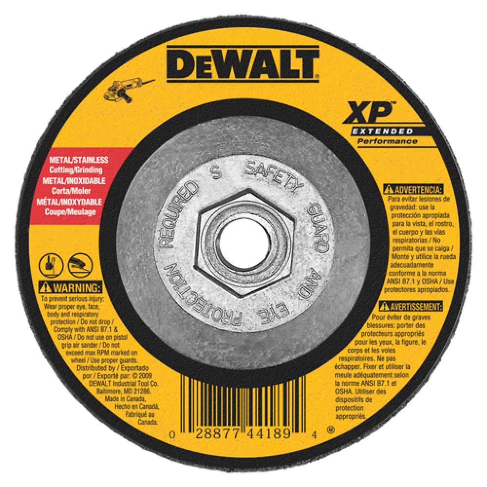 6&#34; x 1/4&#34; x 5/8&#34;-11 XP Grinding wheel<span class=' ItemWarning' style='display:block;'>Item is usually in stock, but we&#39;ll be in touch if there&#39;s a problem<br /></span>