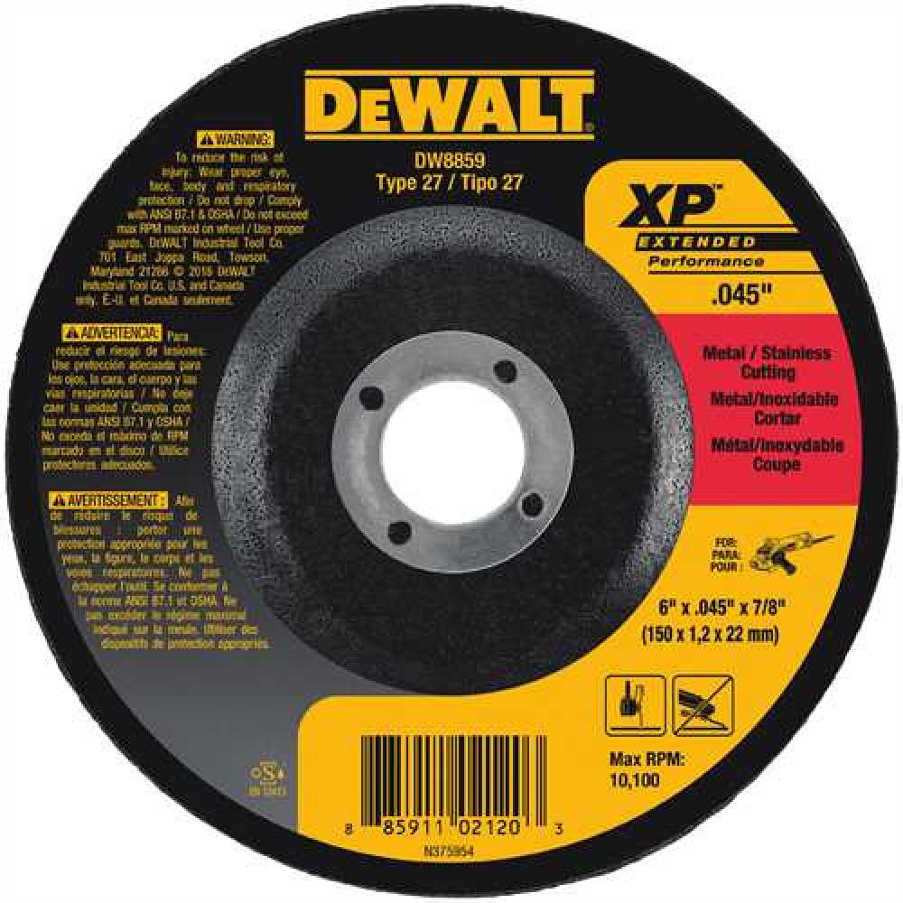 6&#34; x .045&#34; x 7/8&#34; XP Cutting Wheel<span class=' ItemWarning' style='display:block;'>Item is usually in stock, but we&#39;ll be in touch if there&#39;s a problem<br /></span>