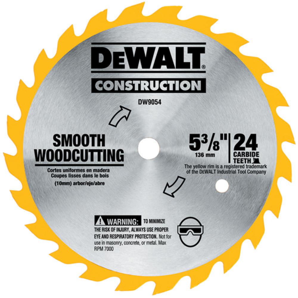 5-3/8&#34; 24T Carbide Blade (Smooth Woodcutting)<span class=' ItemWarning' style='display:block;'>Item is usually in stock, but we&#39;ll be in touch if there&#39;s a problem<br /></span>