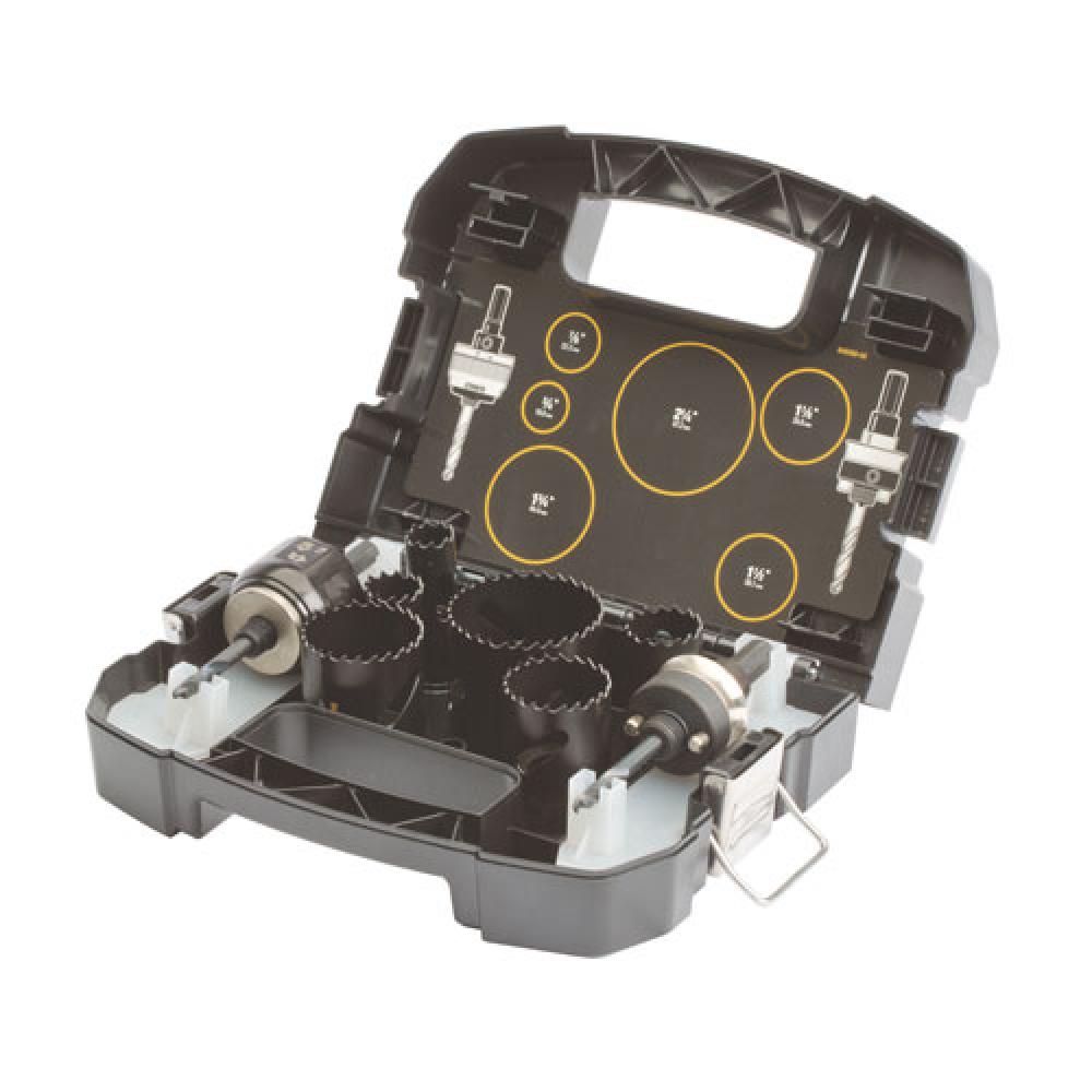 9 Pc. Electrician&#39;s Hole Saw Set<span class=' ItemWarning' style='display:block;'>Item is usually in stock, but we&#39;ll be in touch if there&#39;s a problem<br /></span>