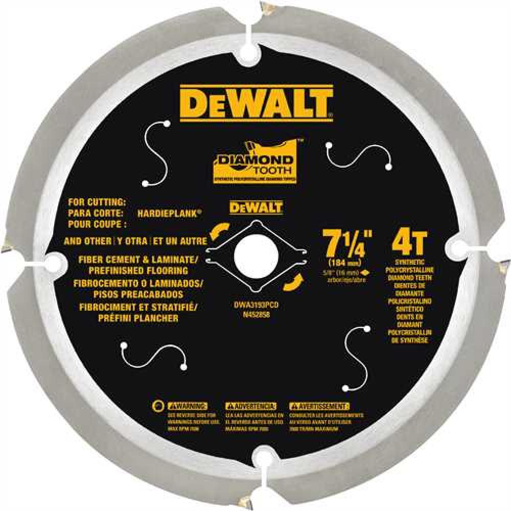 7 1/4&#34; Fiber Cement 4T PCD Blade<span class=' ItemWarning' style='display:block;'>Item is usually in stock, but we&#39;ll be in touch if there&#39;s a problem<br /></span>