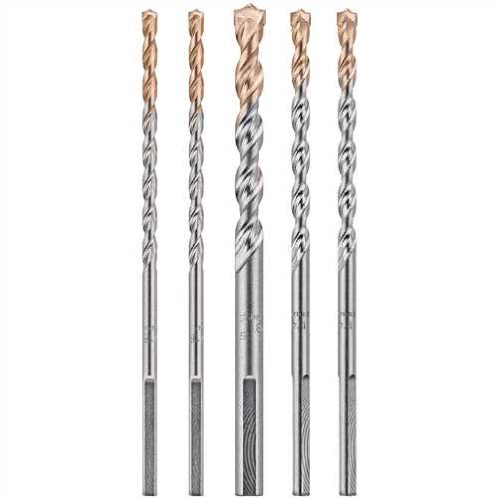 5pc  Premium Percussion Masonry Drill Set<span class=' ItemWarning' style='display:block;'>Item is usually in stock, but we&#39;ll be in touch if there&#39;s a problem<br /></span>
