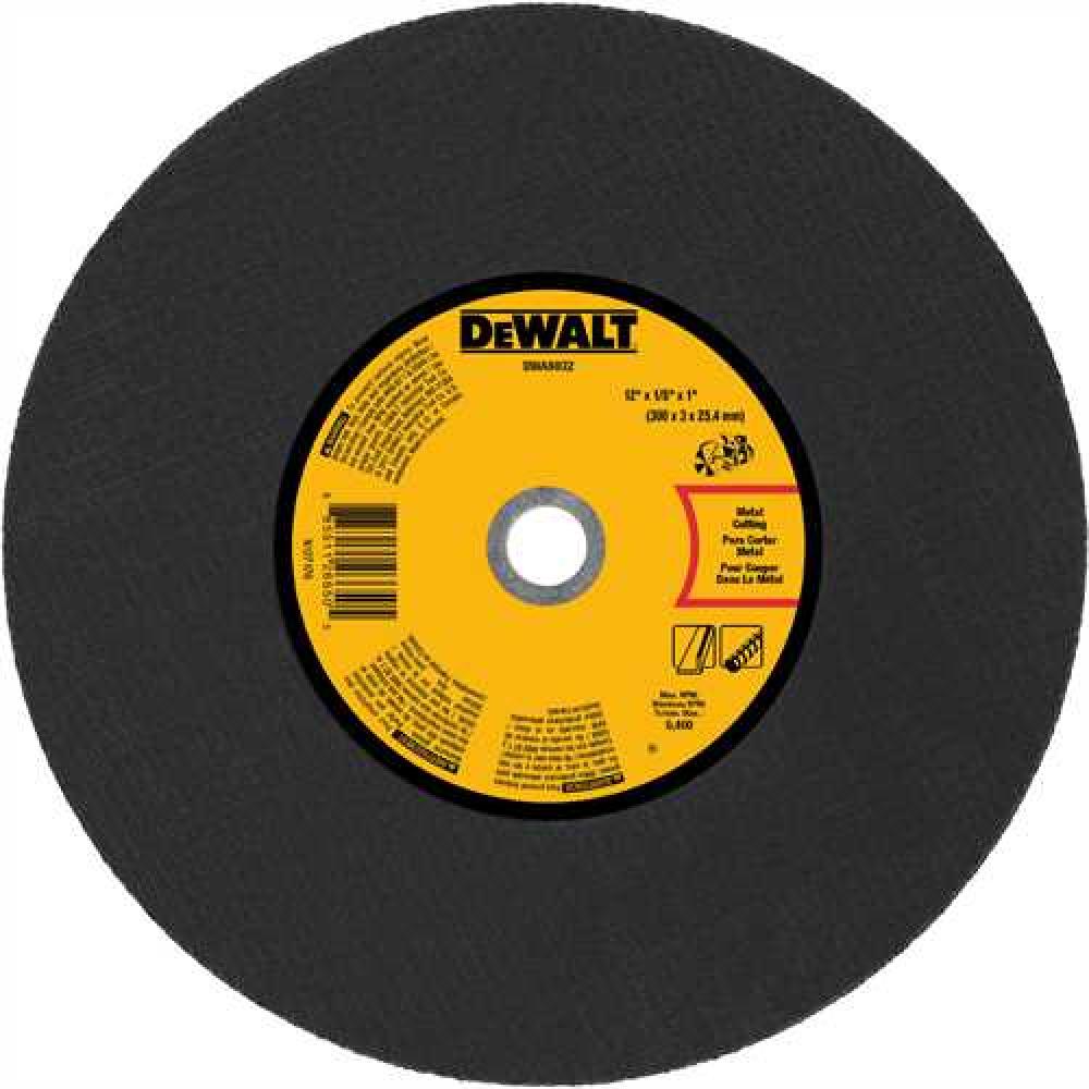 12&#34; x 1/8&#34; x 1&#34; Metal Portable Saw Cut-Off Wheel<span class=' ItemWarning' style='display:block;'>Item is usually in stock, but we&#39;ll be in touch if there&#39;s a problem<br /></span>