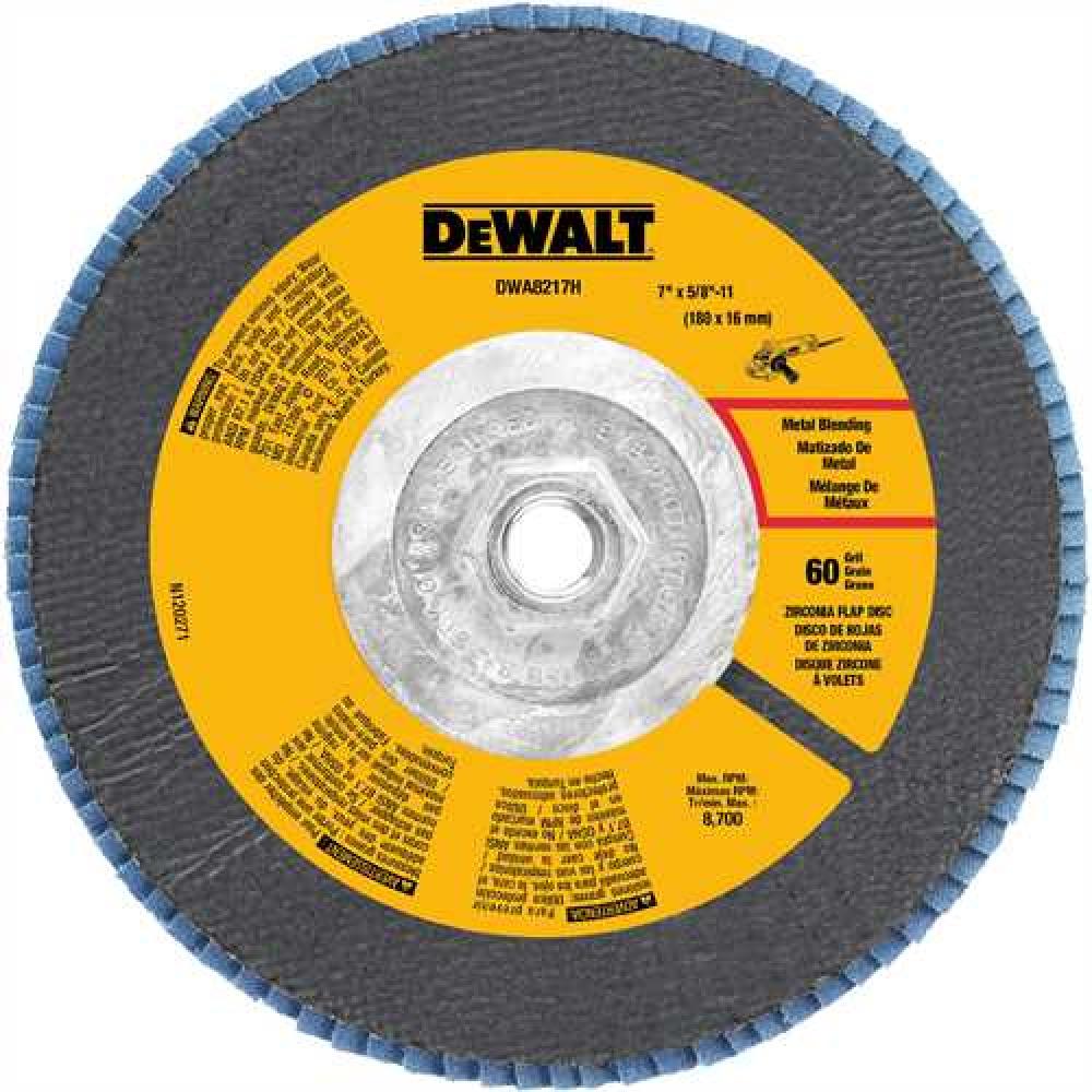 7&#34; x 5/8&#34;-11 60 Grit Zirconia T29 Flap Disc<span class=' ItemWarning' style='display:block;'>Item is usually in stock, but we&#39;ll be in touch if there&#39;s a problem<br /></span>