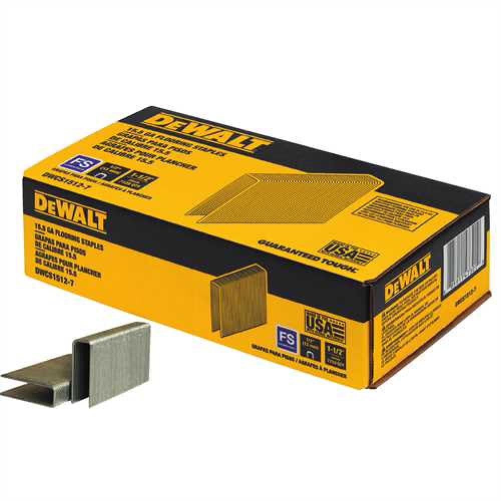 15.5 Gauge, 1/2&#34; Crown, 1-1/2&#34; Hardwood Flooring Staples - 7.7M QTY<span class=' ItemWarning' style='display:block;'>Item is usually in stock, but we&#39;ll be in touch if there&#39;s a problem<br /></span>