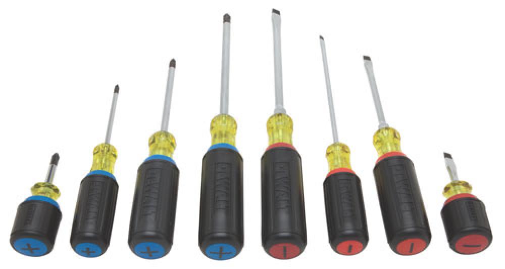 8 Pc Vinyl Grip Screwdriver Set<span class=' ItemWarning' style='display:block;'>Item is usually in stock, but we&#39;ll be in touch if there&#39;s a problem<br /></span>