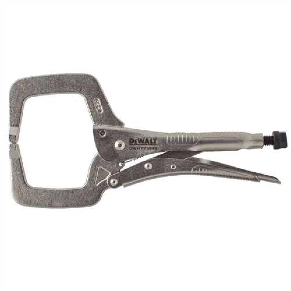Locking C-Clamp with swivel tip<span class=' ItemWarning' style='display:block;'>Item is usually in stock, but we&#39;ll be in touch if there&#39;s a problem<br /></span>