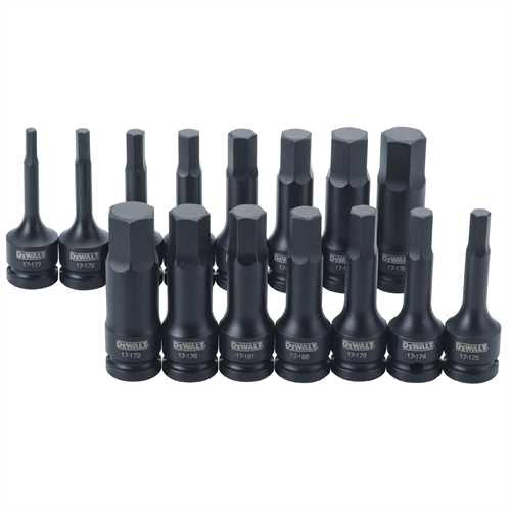 15 Piece 1/2 in Drive Combination Impact Hex Bit Socket Set<span class=' ItemWarning' style='display:block;'>Item is usually in stock, but we&#39;ll be in touch if there&#39;s a problem<br /></span>