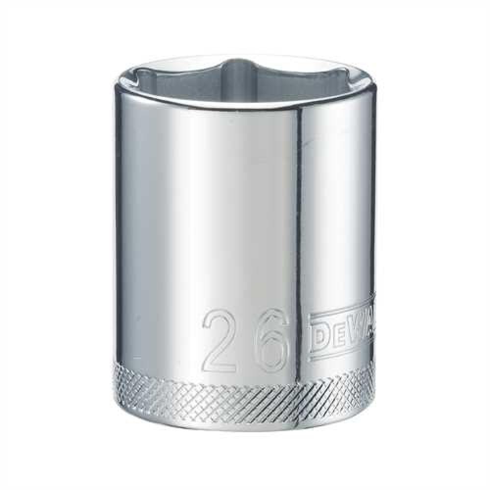 1/2 in Drive 6 pt Standard Socket 26 mm<span class=' ItemWarning' style='display:block;'>Item is usually in stock, but we&#39;ll be in touch if there&#39;s a problem<br /></span>