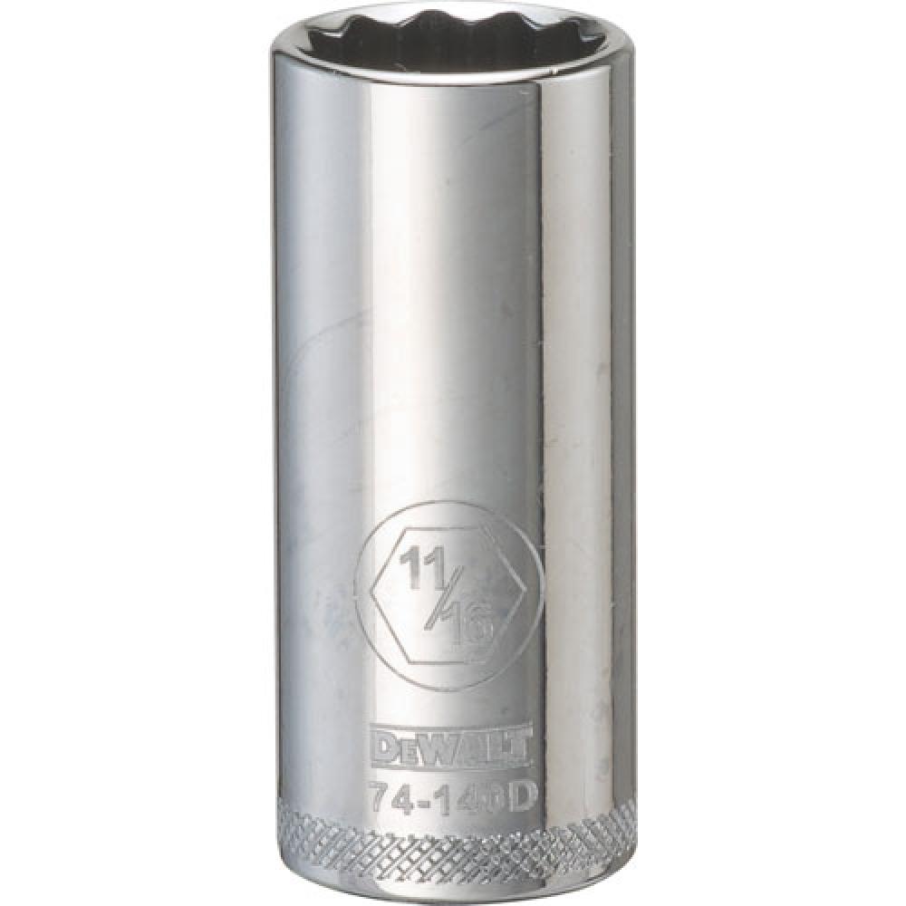 12 Point 3/8&#34; Drive Deep Socket 11/16&#34; SAE<span class=' ItemWarning' style='display:block;'>Item is usually in stock, but we&#39;ll be in touch if there&#39;s a problem<br /></span>