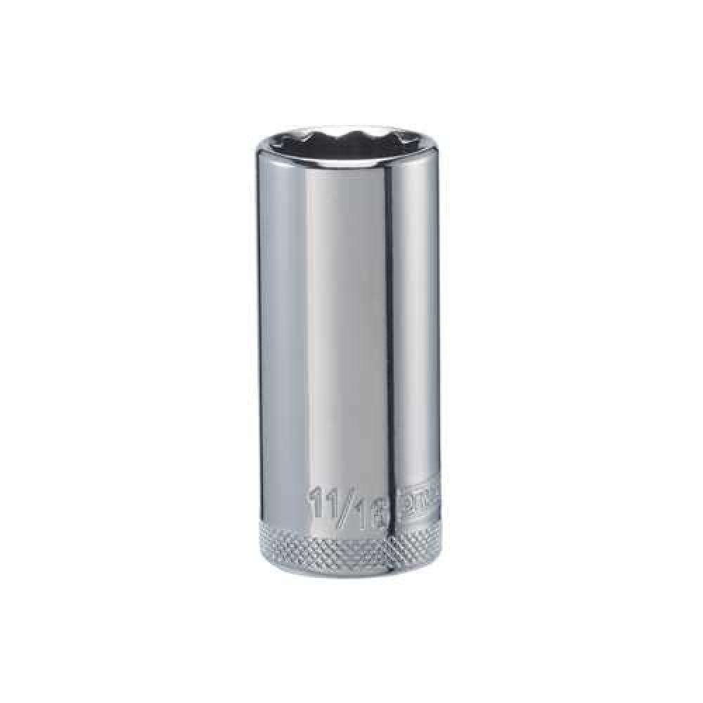 3/8 in Drive 12 pt Deep Socket 11/16 in<span class=' ItemWarning' style='display:block;'>Item is usually in stock, but we&#39;ll be in touch if there&#39;s a problem<br /></span>