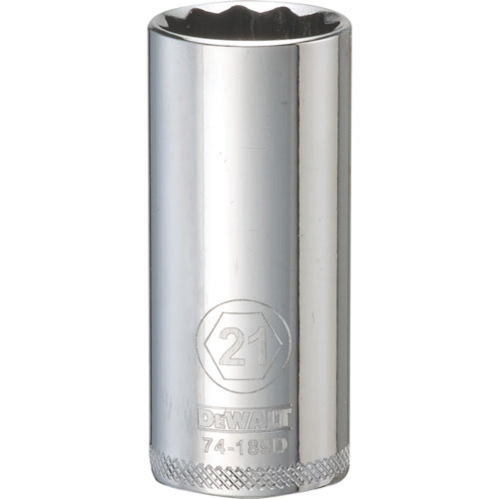 12 Point 3/8&#34; Drive Deep Socket 21MM<span class=' ItemWarning' style='display:block;'>Item is usually in stock, but we&#39;ll be in touch if there&#39;s a problem<br /></span>