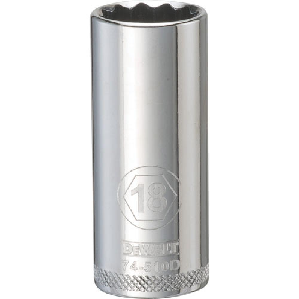 12 Point 3/8&#34; Drive Deep Socket 18MM<span class=' ItemWarning' style='display:block;'>Item is usually in stock, but we&#39;ll be in touch if there&#39;s a problem<br /></span>