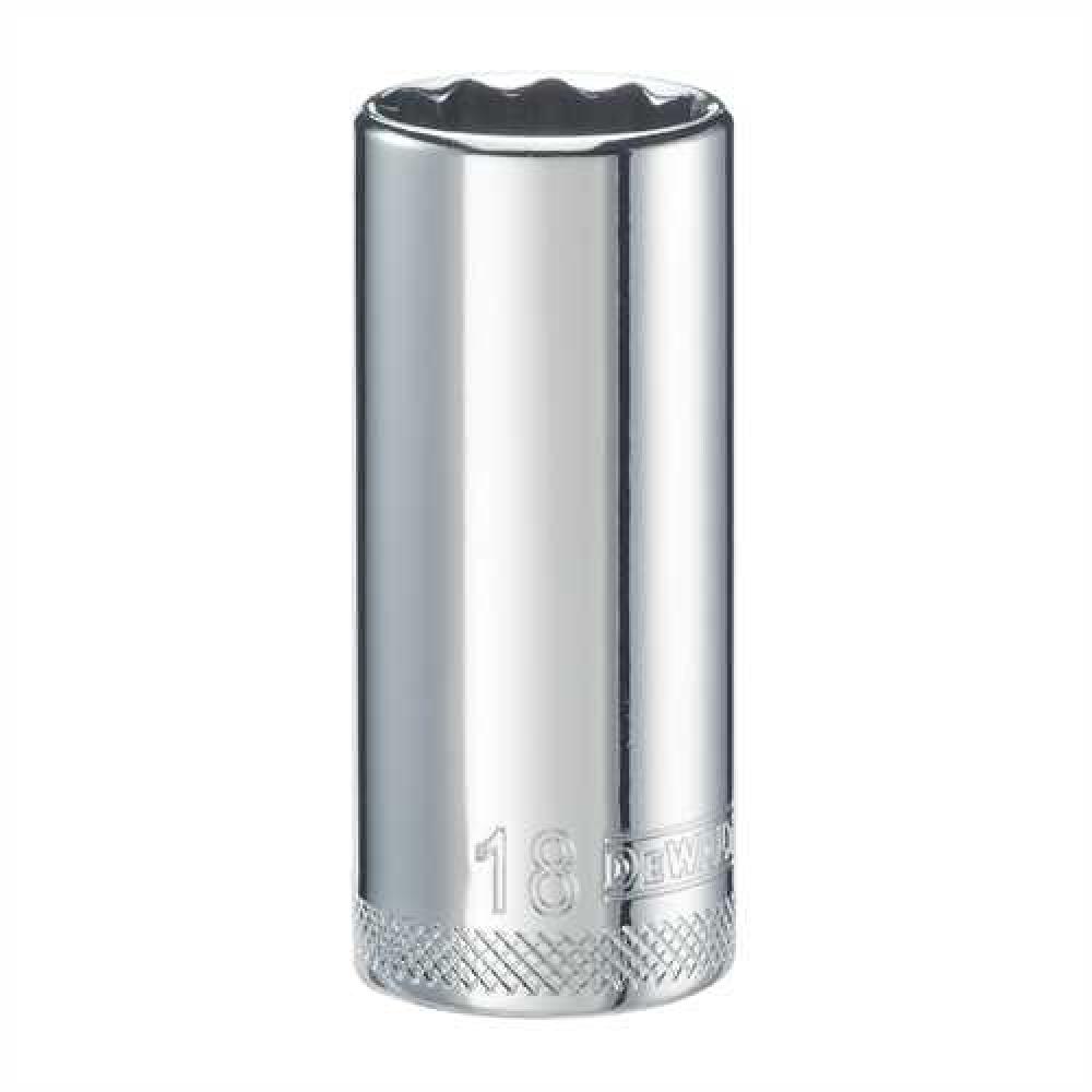 3/8 in Drive 12 pt Deep Socket 18 mm<span class=' ItemWarning' style='display:block;'>Item is usually in stock, but we&#39;ll be in touch if there&#39;s a problem<br /></span>
