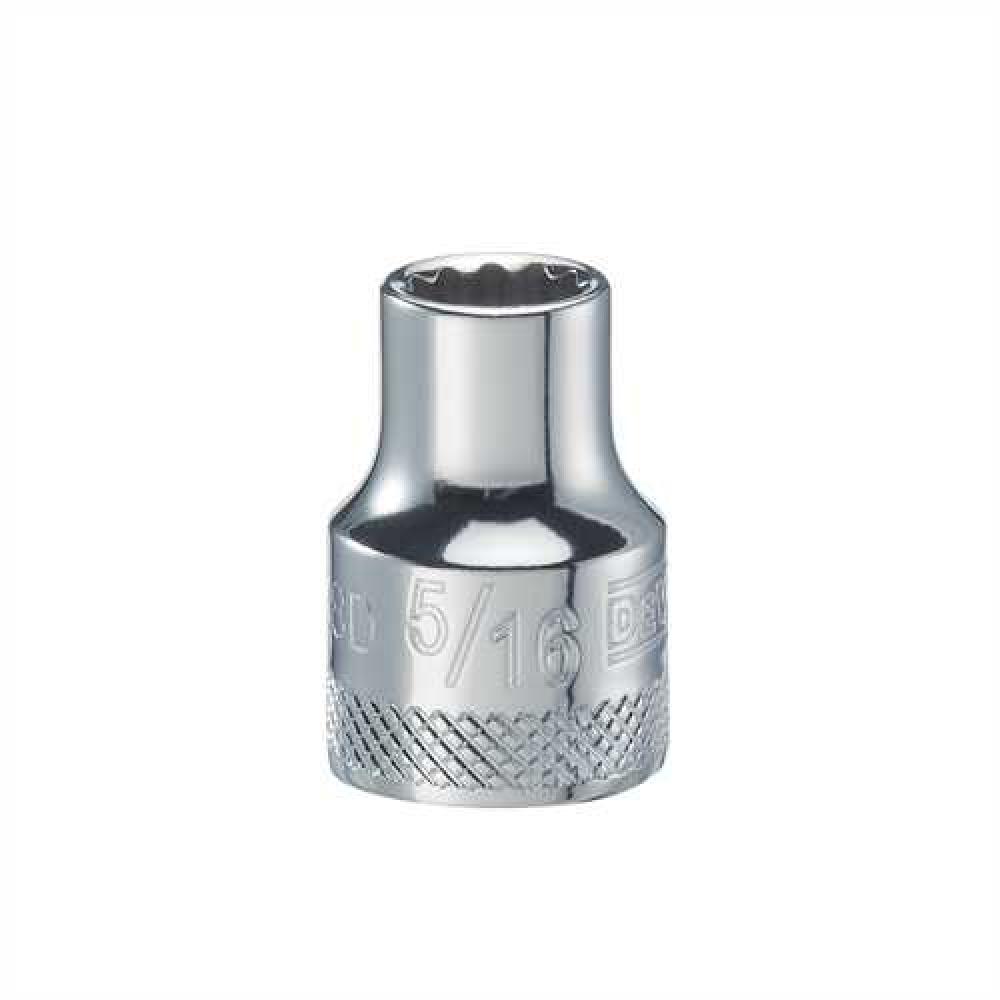 DWMT 3/8&#34; DR 12PT SKT 5/16<span class=' ItemWarning' style='display:block;'>Item is usually in stock, but we&#39;ll be in touch if there&#39;s a problem<br /></span>