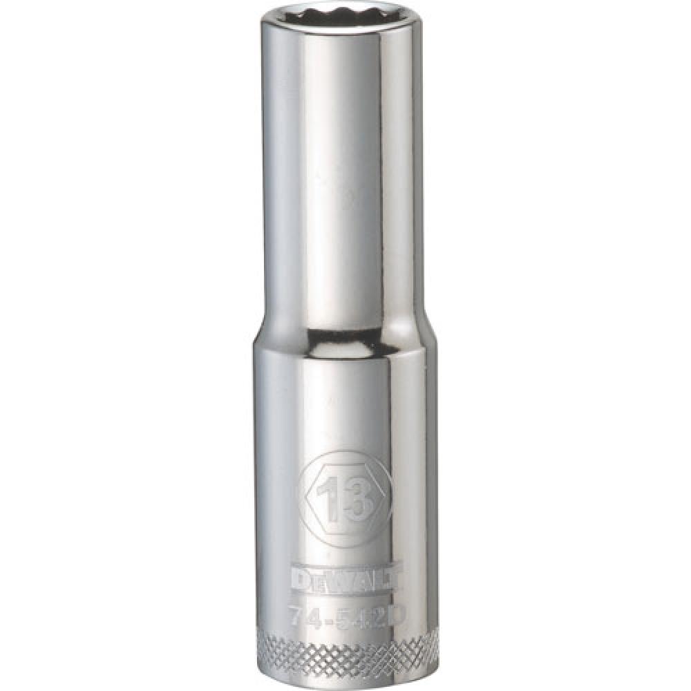 12 Point 1/2&#34; Drive Deep Socket 13 MM<span class=' ItemWarning' style='display:block;'>Item is usually in stock, but we&#39;ll be in touch if there&#39;s a problem<br /></span>