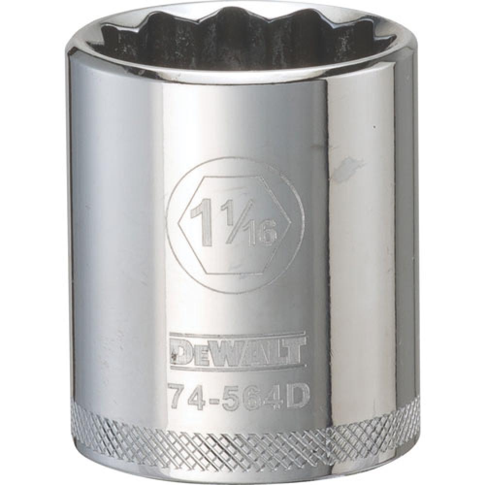 12 Point 1/2&#34; Drive Socket 1-1/16&#34; SAE<span class=' ItemWarning' style='display:block;'>Item is usually in stock, but we&#39;ll be in touch if there&#39;s a problem<br /></span>