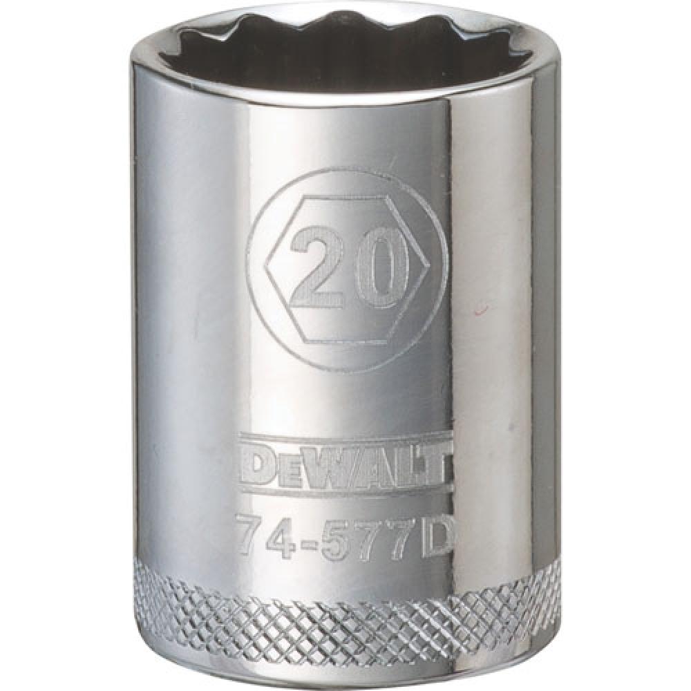 12 Point 1/2&#34; Drive Socket 20 MM<span class=' ItemWarning' style='display:block;'>Item is usually in stock, but we&#39;ll be in touch if there&#39;s a problem<br /></span>