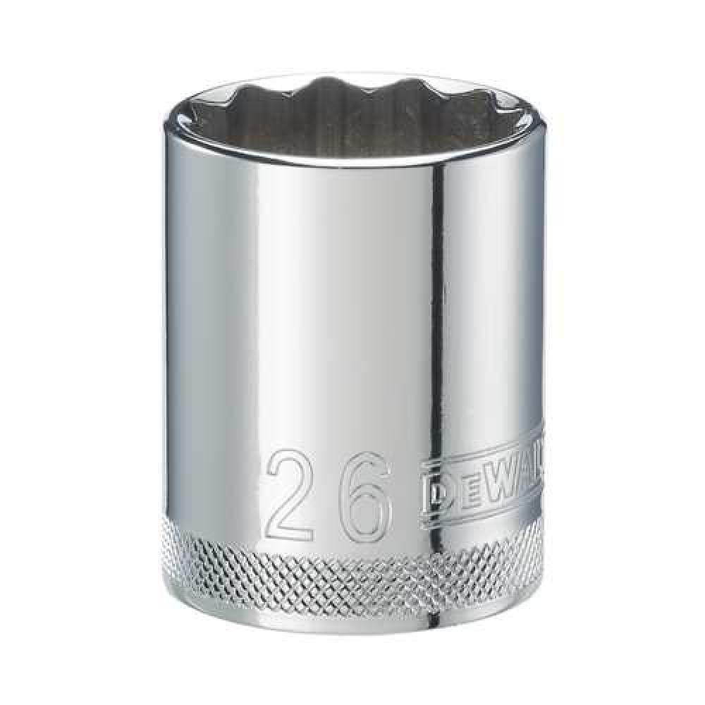 1/2 in Drive 12 pt Socket 26 mm<span class=' ItemWarning' style='display:block;'>Item is usually in stock, but we&#39;ll be in touch if there&#39;s a problem<br /></span>