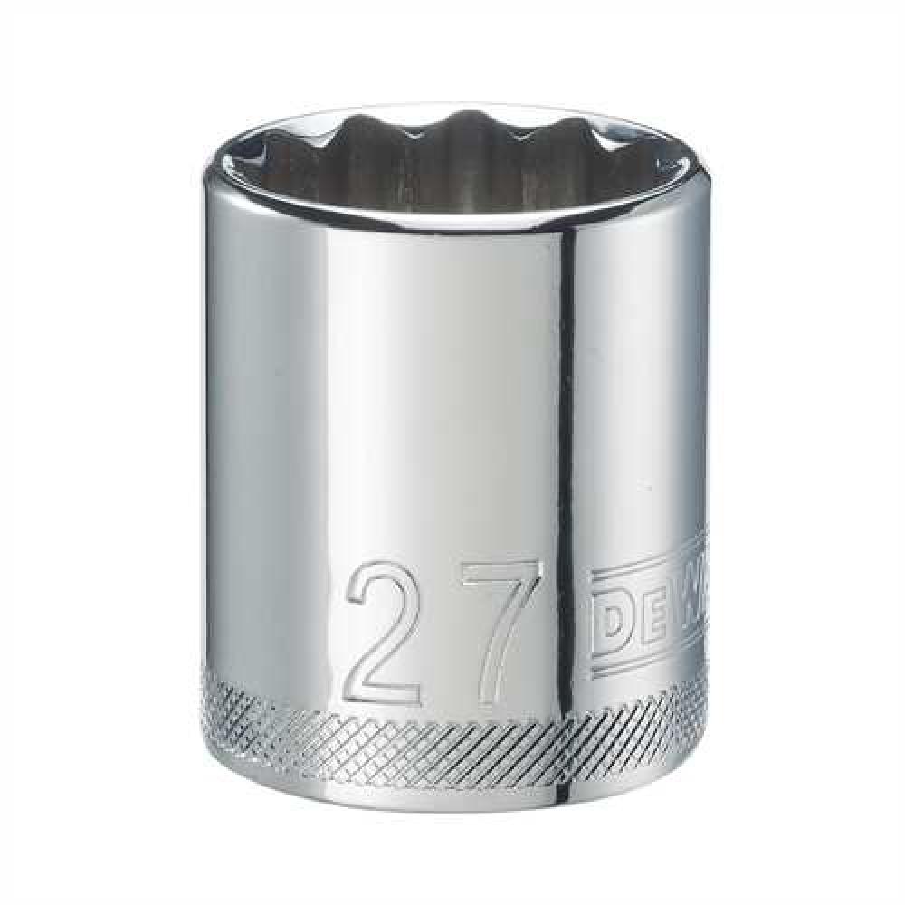 1/2 in Drive 12 pt Socket 27 mm<span class=' ItemWarning' style='display:block;'>Item is usually in stock, but we&#39;ll be in touch if there&#39;s a problem<br /></span>