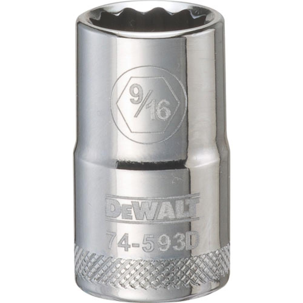 12 Point 1/2&#34; Drive Socket 9/16&#34; SAE<span class=' ItemWarning' style='display:block;'>Item is usually in stock, but we&#39;ll be in touch if there&#39;s a problem<br /></span>