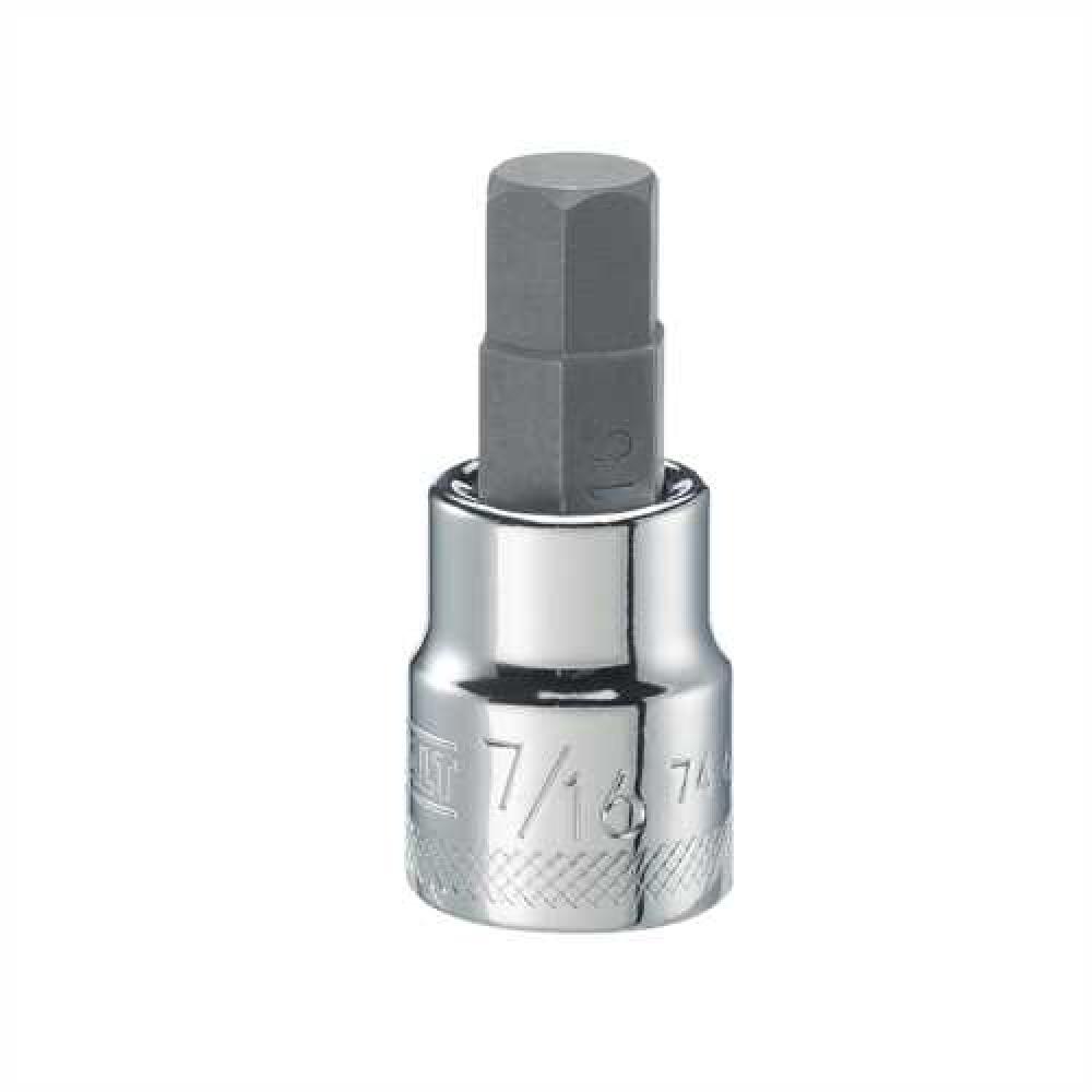 3/8 in Drive Hex Bit Socket 7/16 in<span class=' ItemWarning' style='display:block;'>Item is usually in stock, but we&#39;ll be in touch if there&#39;s a problem<br /></span>