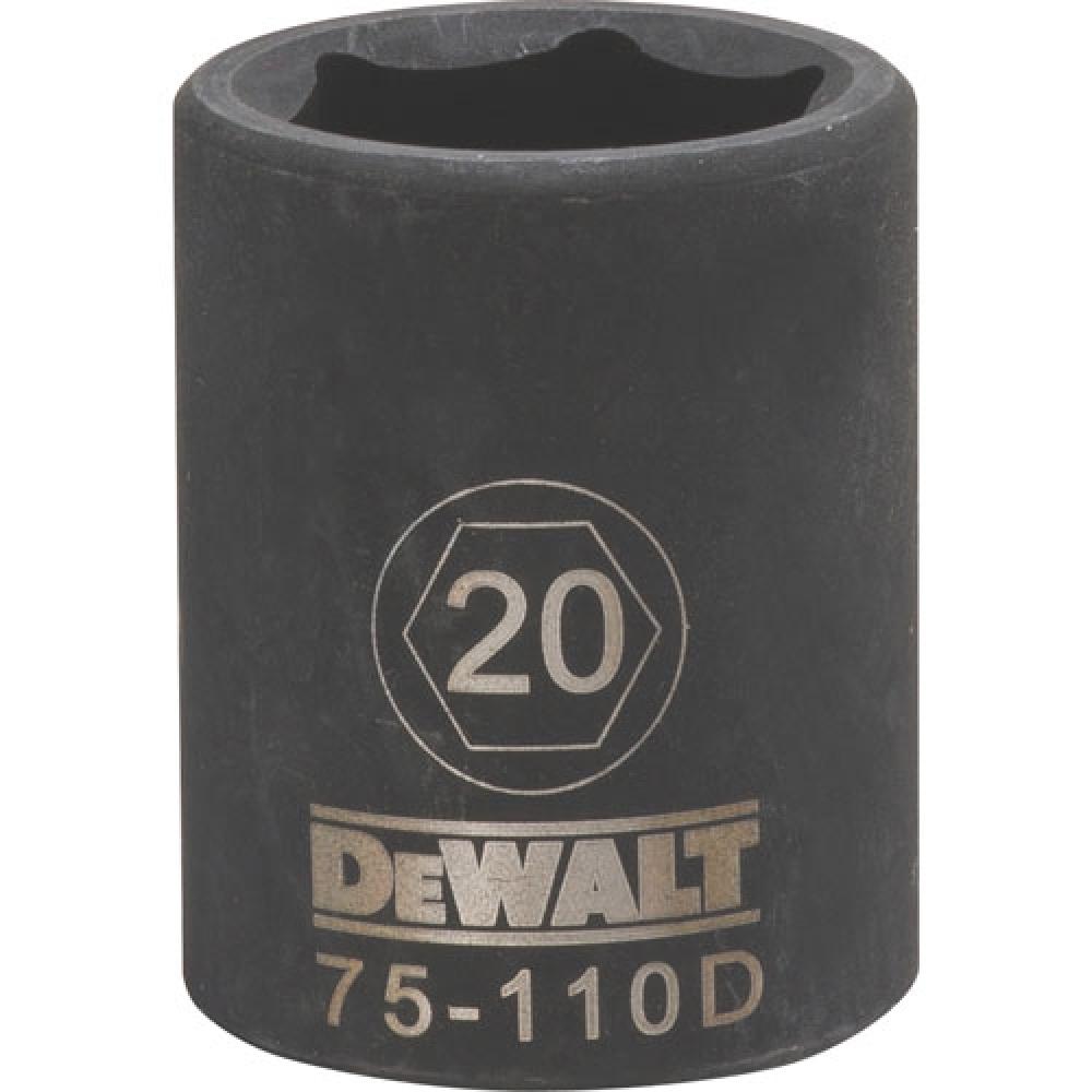 6 Point 1/2&#34; Drive Impact Socket 20 MM<span class=' ItemWarning' style='display:block;'>Item is usually in stock, but we&#39;ll be in touch if there&#39;s a problem<br /></span>