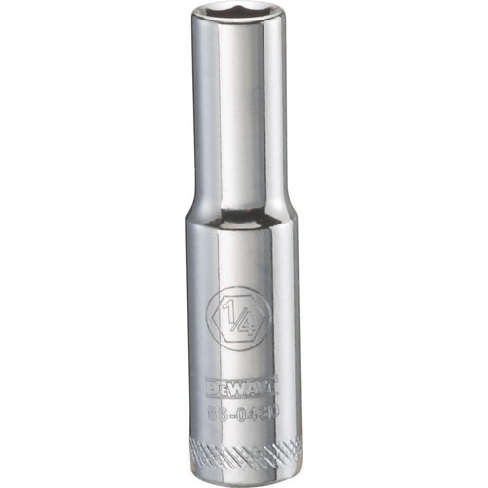 6 Point 1/4 Drive Deep Socket 1/4 SAE<span class=' ItemWarning' style='display:block;'>Item is usually in stock, but we&#39;ll be in touch if there&#39;s a problem<br /></span>