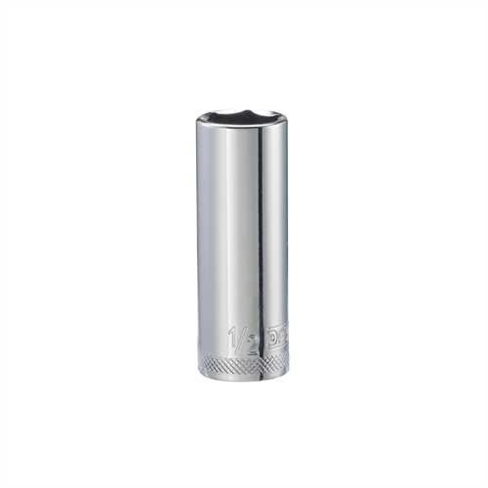 1/4 in Drive 6 pt Deep Socket 1/2 in<span class=' ItemWarning' style='display:block;'>Item is usually in stock, but we&#39;ll be in touch if there&#39;s a problem<br /></span>